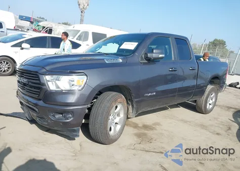 2021 Ram 1500 Big Horn Quad Cab 4X2 6'4 Box из США, поврежденный, VIN 1C6RREBT0MN801464